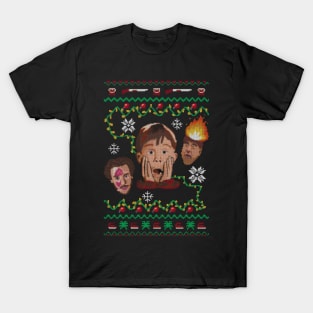 Home Alone Ugly Christmas Sweater T-Shirt